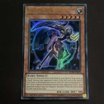 Yugioh - Artifact Scythe - BLHR-EN078 - 1st Edition - Ultra Rare