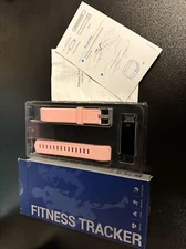 Kummel Fitness Tracker with Heart Rate Monitor, Waterproof Activity Tracker Pink