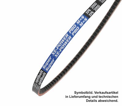 Schmal-Keilriemen formgezahnt Optibelt XPB Lw 1250 - 3550 mm
