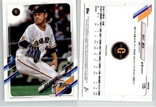 Kota Nakagawa 2021 Topps Nippon Pro #125 Yomiuri Giants