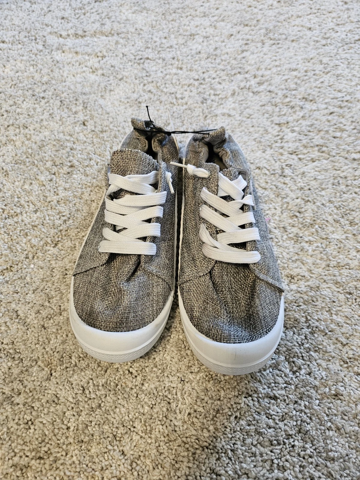 Sole Mates Shoes Womens Size 9 Laced Shoes Gray