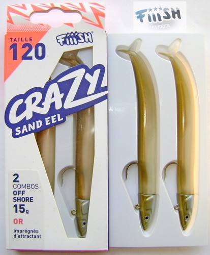 Fiiish Crazy Sand EEL № 2-150mm. (5,9inc) ,Tout Couleurs,Corps,Combos,Snaps , - Photo 28/30