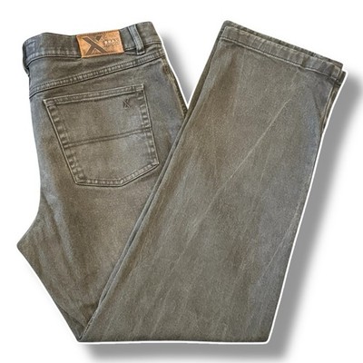 Brax Feel Good Herren 40W Grau ''Cliff'' Straight Leg Designer Jeans