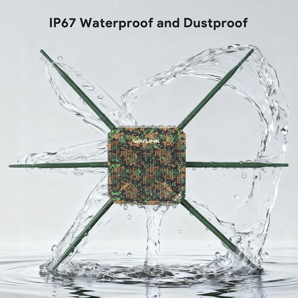 New - WAVLINK AX3000 Outdoor Mesh WiFi Access Point, 2026 New Model (Greenwood) - Image 3 of 4