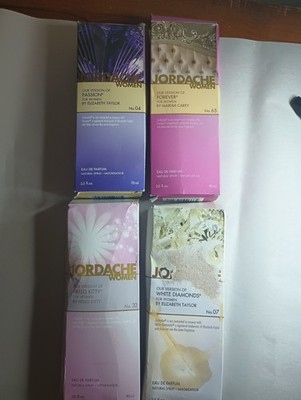 Jordache Women Eau De Parfum Spray Lot (4) NEW NO.4/32 & MORE!