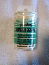 PACTRA TRIM TAPE RC CARS/PLANES/ROCKETS/BOATS ETC GREEN NOS