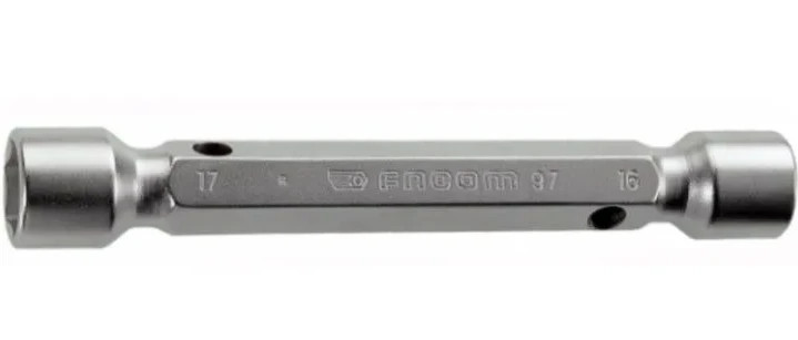 Facom 97.18X19 clé à béquille double forgée en acier au chrome satiné haute performance