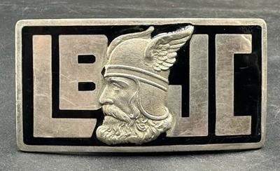 Antique Long Beach Junior College Vikings Belt Buckle LBCC LBJC California