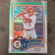 Topps 2024 Bowman Chrome Masyn Winn Rookie Favorites ROY-3 St. Louis Cardinals