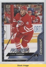 2016-17 Upper Deck Compendium Rookies Blue Trevor Carrick #588 READ 0ka