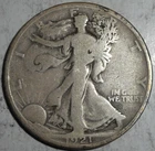 Photo of a 1921-P Walking Liberty Half Dollar from an eBay listing that sold on Jul 17, 2026