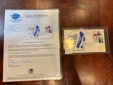 Space Shuttle NASA Astronaut TONY ENGLAND Signed 1979 Cover ZARELLI LOA !!