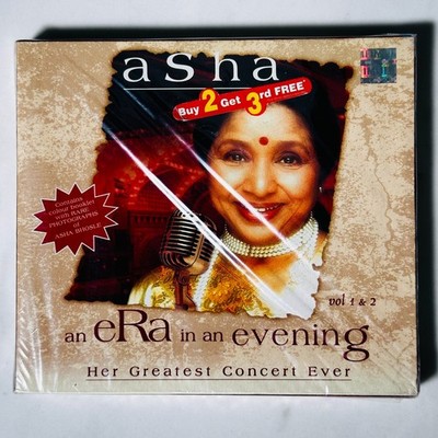 Asha Bhosle    An Era In An Evening - Her Greatest Concert Ever - New / Sealed