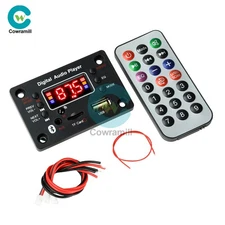 DC 6-18V 2CH BT5.0 Audio Amplifier Board 2*25W MP3 Decoding Board with Amplifier