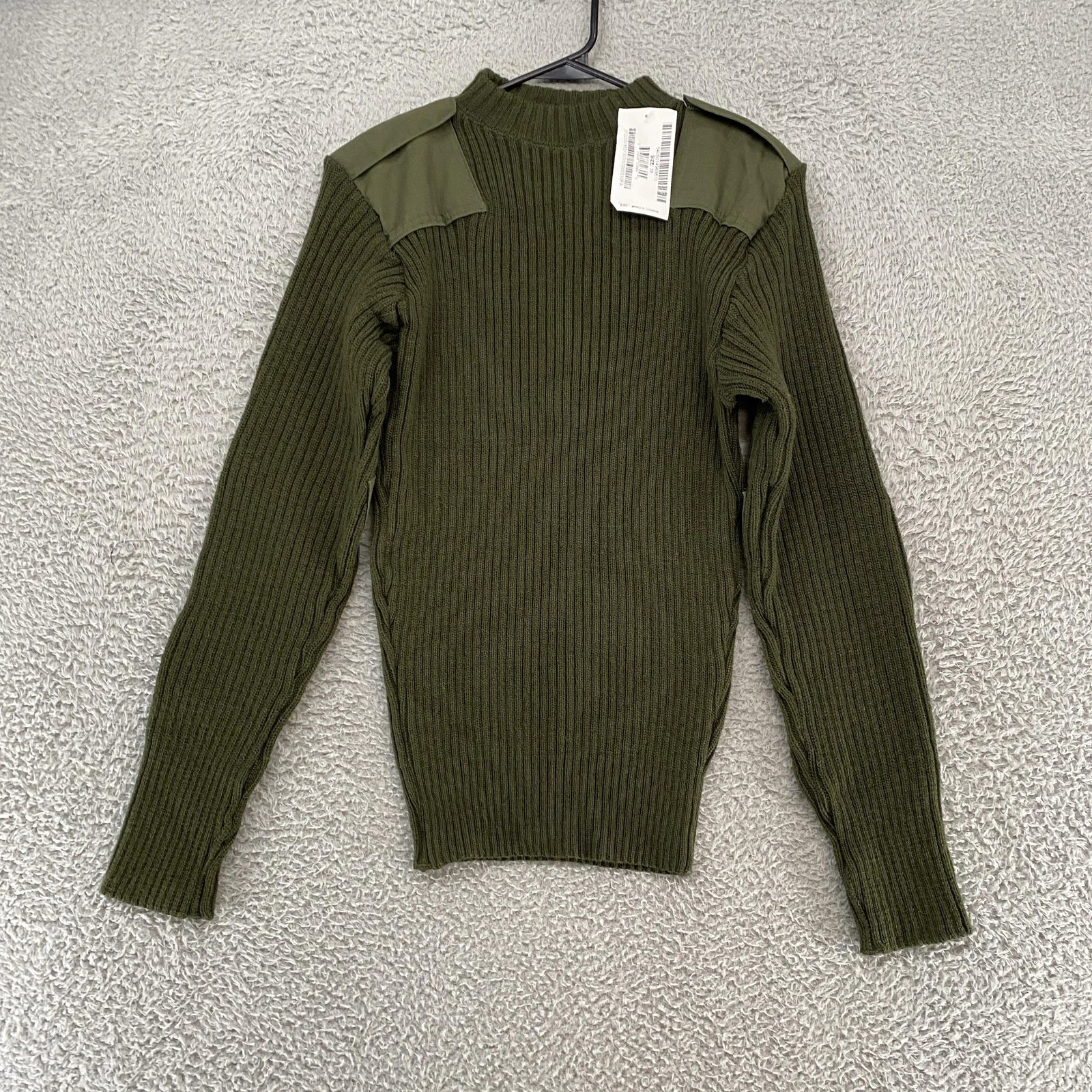 DLA Valor Collection Wool Sweater Mens 38 Service Commando Elbow Patches
Opens in a new window or ta