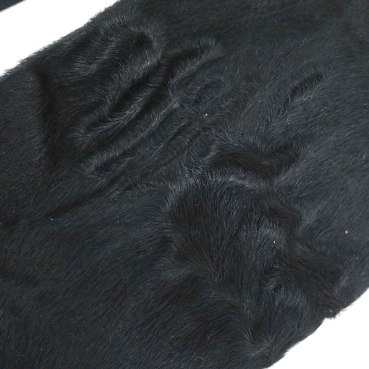 Prada Black Pony Hair Handbag 103 135696 thumbnail 6