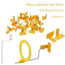 Dental XRay Posterior Sensor Set-100xAdhesive Posterior Bite block+1xRing+1+Arm