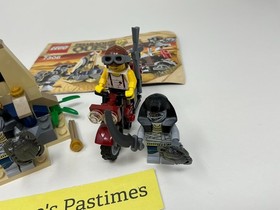 Lego Set 7306 Pharaoh's Quest Golden Staff Guardians 100% Complete