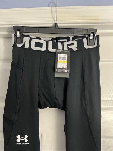 Under Armour ColdGear Black Compression Pants Men's New with Tags Medium NWT