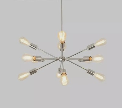 Modern Sputnik Deckenlampe Mit Chrom Ausführung Modern Home Dekor Kronleuchter