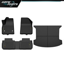 All Weather Floor Mats Cargo Liner Cadillac Xt5 2017-2025 Anti-slip Tpe Black All Weather Floor Mats Cargo Liner Cadillac Xt5 2017-2025 Anti-slip Tpe Black