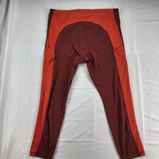 Athleta Ultimate Tight Leggings Rust Orange Cropped High Rise Yoga Pants Women
