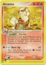 Lightly Played Arcanine - 15/100 - Rare Pokemon Sandstorm