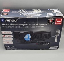 RCA RPJ060 HD 1080P Bluetooth Projector Home Theater -Streaming, 30"-150" Screen