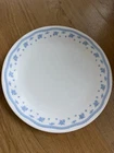 Vintage Corning Corelle Morning Blue Pattern Dinnerware Dinner Plate