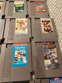 Enorme Lote de 50 Juegos NES Super Mario 3 Dr Mario Rescue Rangers Commando Shadowgate