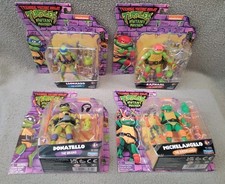 Teenage Mutant Ninja Turtles Mutant Mayhem SET OF 4 Donatello Leo Mikey & Raph
