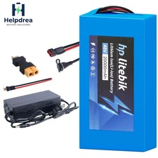 48V 20Ah Lithium ebike Battery for 200-1500W Electric Bicycle Bike Motor 30A BMS