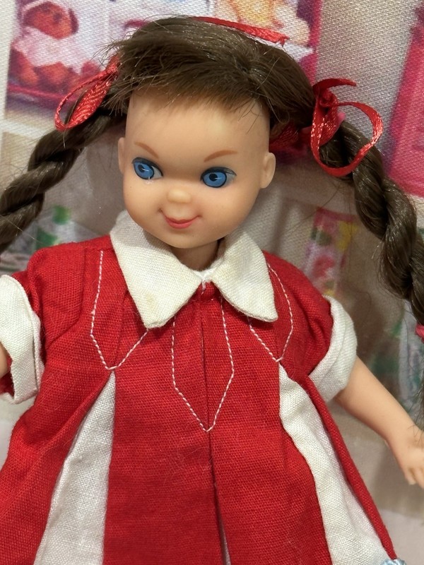 Vintage Barbie Tutti # 3580 Brownette Mattel 1965 Japan ~ Dressed 🍓