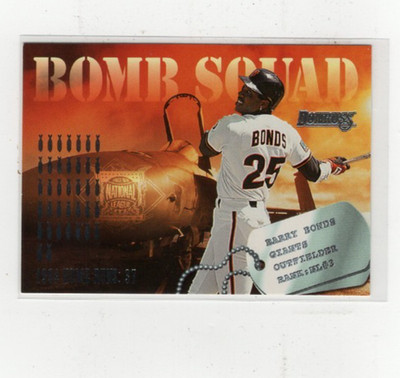 1994 Barry Bonds Albert Belle Donruss Bomb Squad #3 Free Shipping (H825)