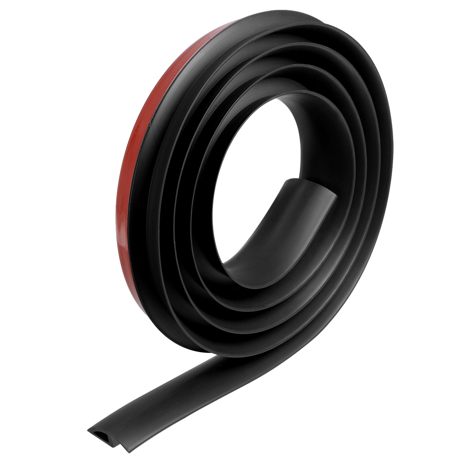 6.56Ft Door Transition Strip Self Adhesive Carpet to Tile Strip Black