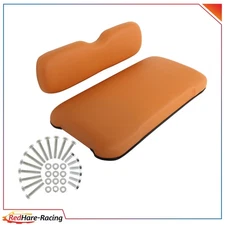 Golf Cart Front Cushion Set For EZGO TxT Valor Models Luxurious Orange