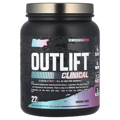 2 X Nutrex Research, Outlift� Clinical, Miami Vice, 22.18 oz (628.9 g)