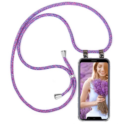 Handy Kette für Nokia 5.1 Plus Hülle mit Band Kettenhülle Kordel Umhängehülle - 第 12/18 張圖片