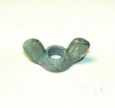 1/2"-20 COLD FORGED STEEL WING NUTS - ZINC PLATED - LOT OF 5 Pcs. 