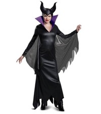 Womens Maleficent Deluxe Disney Halloween Costume