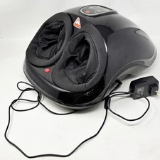 FIT KING Foot Massager Machine Heat & Deep Kneading Foot Reflexology Tested