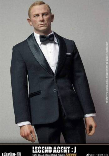 New 1 6 007 James Bond Action Figure Daniel Craig Tuxedo Eleven - Picture 1 of 3