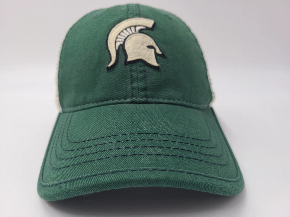 Michigan State University Spartans Zephyr Mesh Trucker Snapback Hat Cap Men NCAA - Image 2 of 4