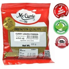 Curry Leaves Powder, 100 Organic, Ceylon Spices, Top Quality with Tracking 