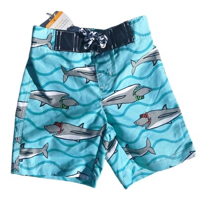 Short De Bain Gymboree Enfant - Taille 5-6 Ans, Motif Géométrique, Neuf