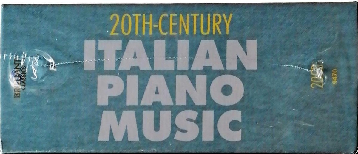20th-Century Italian Piano Music Box-Set 20 Cd Sealed Sigillato | eBay