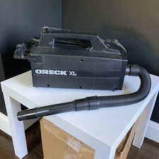 Oreck XL BB870-AD Black Compact Canister Vacuum Cleaner w/ Hose And Attachments