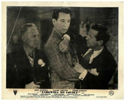 Farewell My Lovely Murder My Sweet Original Lobby Card 1944 Dick Powell ...