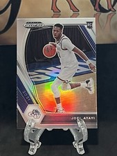 2021-22 Panini Prizm Draft Picks Joel Ayayi RC #29 Silver Prizm Gonzaga Hoyas