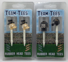 Wake Forest Demon Deacons Golf Pro Rubber Head Team Tees, 4 Total Golf Tees    